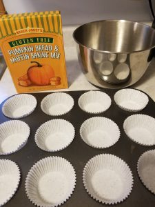 gluten free pumpkin muffins