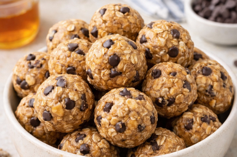 No-Bake Peanut Butter Energy Bites