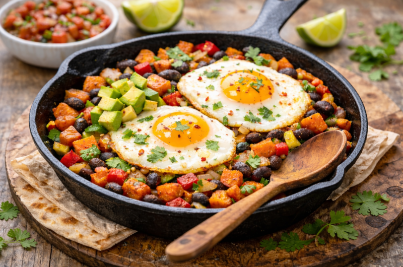 Southwest Sweet Potato Breakfast Hash
