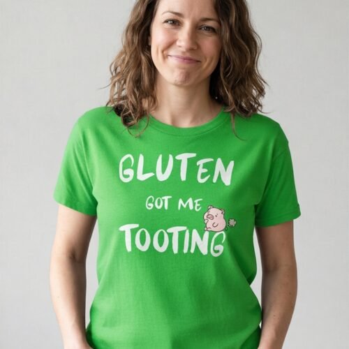 Tootingreen Gluten Got Me Tooting T-shirt