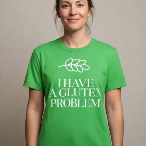 glutenprobgreen I Have A Gluten Problem T-shirt