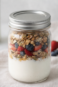 Gluten-free yoghurt parfait